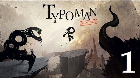 Typoman: Revised | Ep. 1 - Prologue Gameplay (Steam)