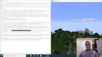 Learn Python with Minecraft - Part 2: Syntax and Variables - Lesson 11: Handling Errors