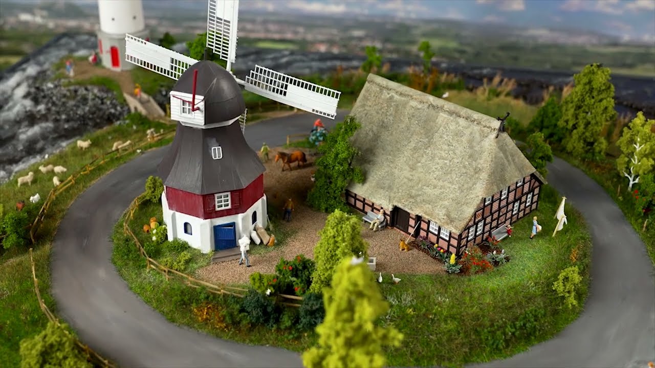 Faller 130552 German Farm House - YouTube