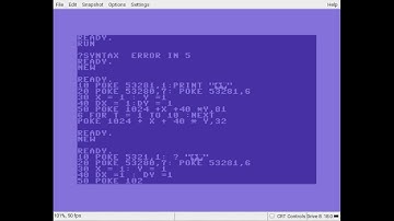 Basic Programming On The C64 02 : Colours and Memory