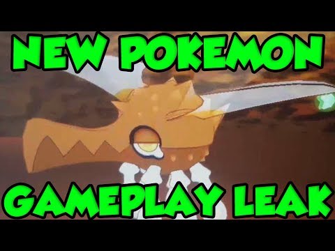 FIRST POKEMON SWORD AND SHIELD GAMEPLAY LEAK AND NEW GEN 8 POKEMON!