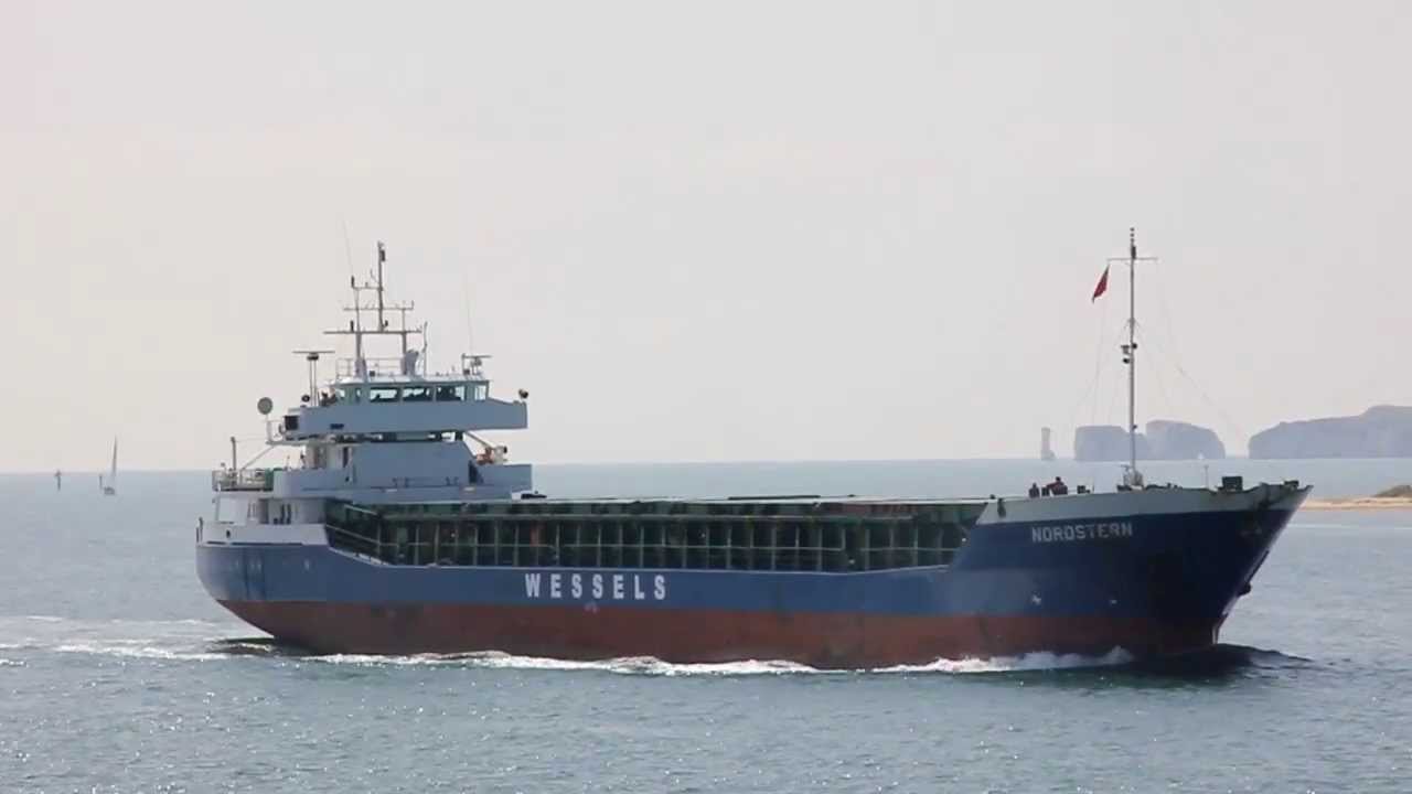 MV Nordstern Arriving at Poole Blasting Horn YouTube