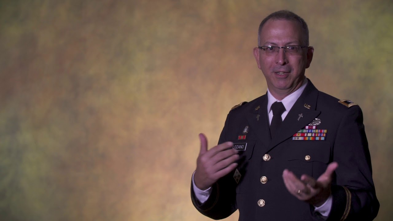 Chaplains at Work Col. Michael Lozano ELCA YouTube