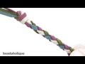 How to Make a Four Strand Round Braid