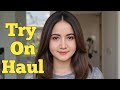 4K Transparent Lingerie & See-through Styles| Shein 2025 Bikini Try-On Haul