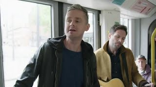 Keane Perform Somewhere Only We Know \& The Way I Feel LIVE on a Manchester Tram!
