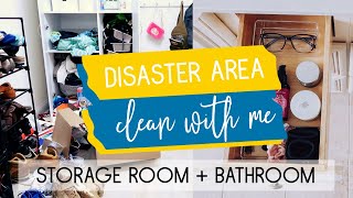 Famous Extreme Clean #withme | Bathroom and Mudroom Declutter Wealth