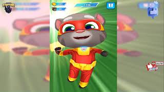 Talking Tam hero dash - Talking Tom - Android Gameplay Walkthrough Outfit7 #1