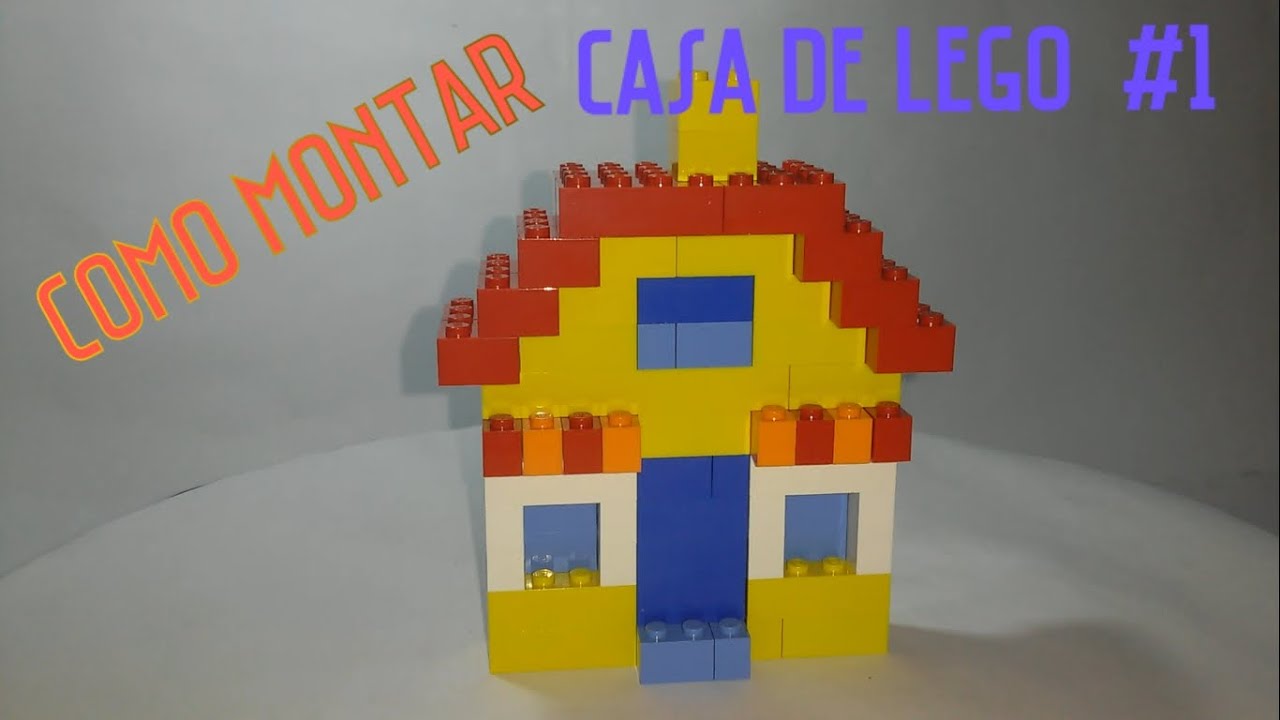 Como montar casa lego #1 