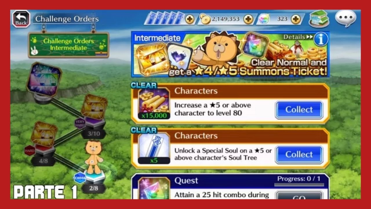 bleach brave souls challenge orders bleach brave souls challenge orders