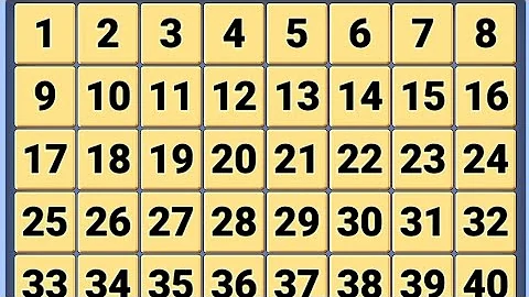 8x8 number puzzle