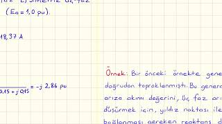 3-Fazlı Sistem Arıza Örnekleri (Güç Sistemleri) - Power Systems (Fault examples)