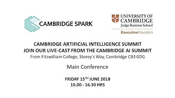 Next Cambridge Spark Live Stream - Cambridge AI Summit