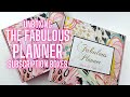 Unboxing The Fabulous Planner subscription boxes | Sweat Smile Repeat | Live Love Craft