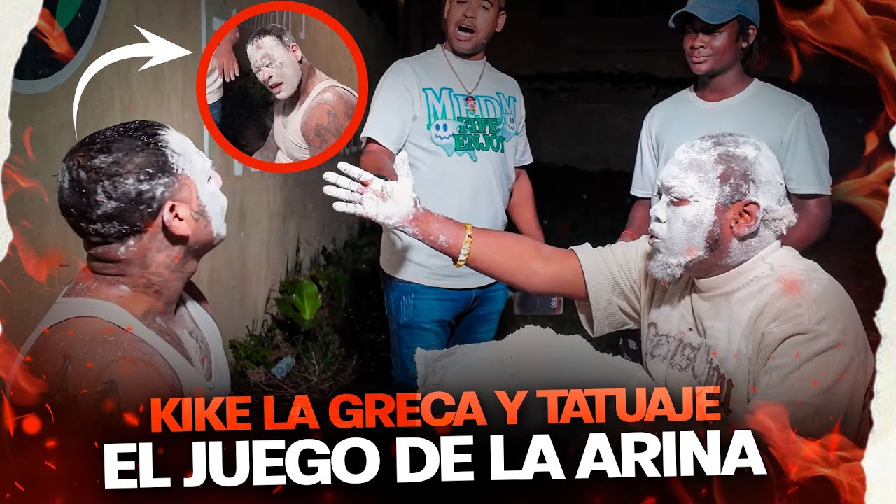 Kike la Greca se killa feo con Tatuaje (Tonton80)
