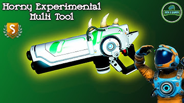 Green and White S Class Experimental Multi Tool with Horns