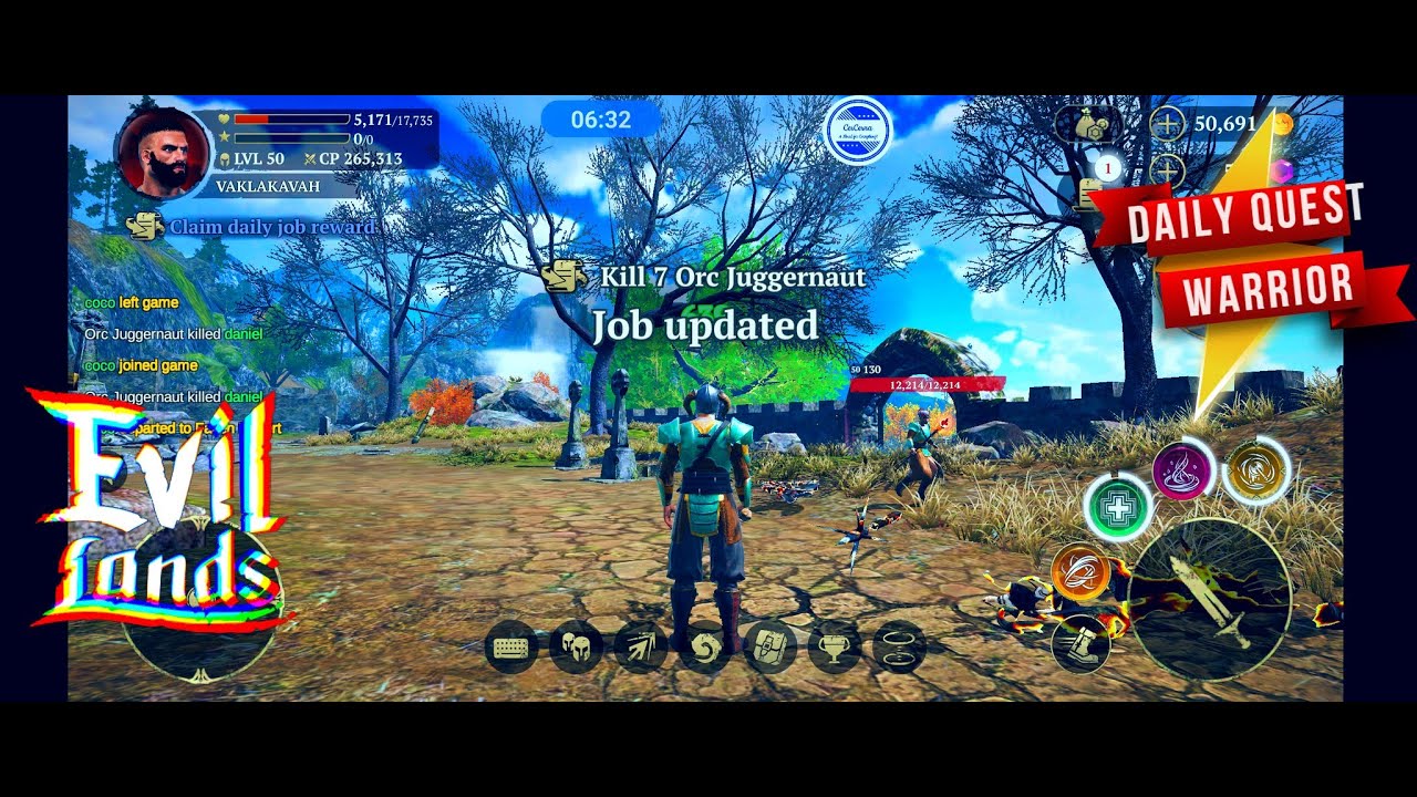 WARRIOR IN EVIL LANDS: 7 ORC JUGGERNAUT IN BROADCOVE STRONGHOLD • 07192021 • BEST ONLINE ACTION RPG✅