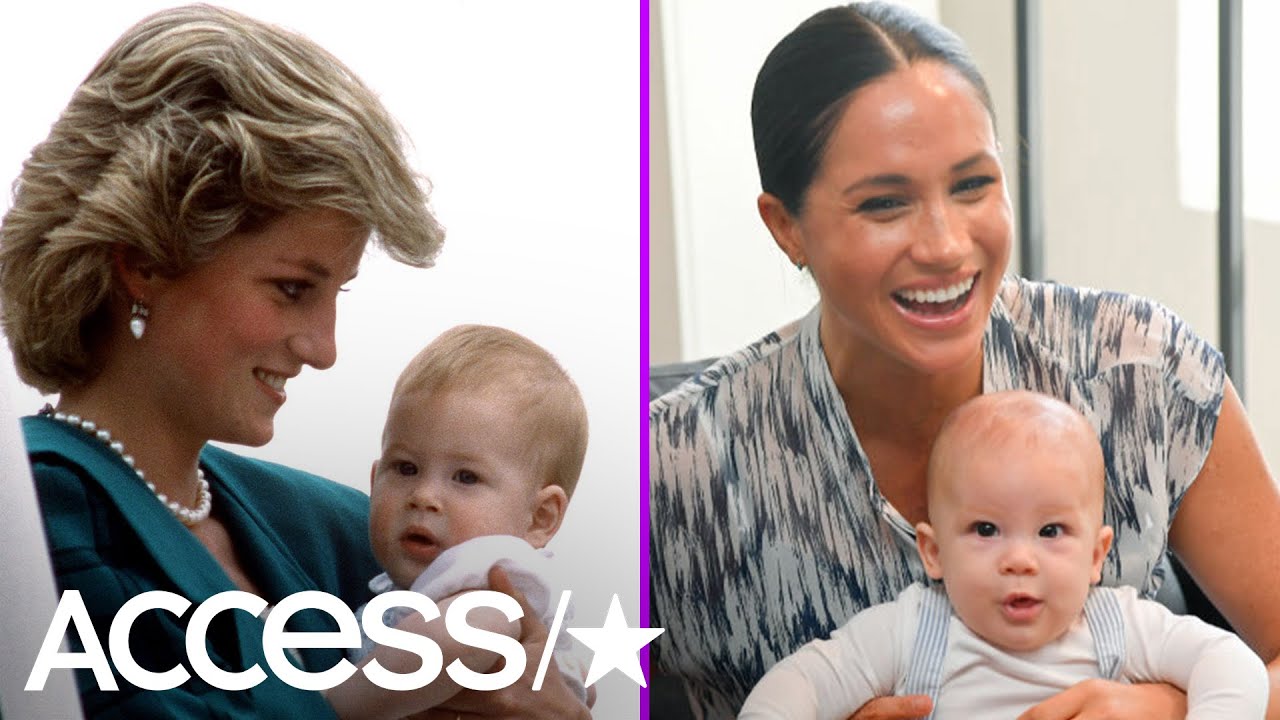 Meghan Markle Holding Archie Is Giving Us Major Prince Harry As A Baby Vibes Youtube