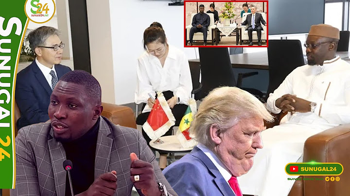 Sonko Humilie Trump ; sa visite en Chine.... ! Vous n'allez pas croire ce qu'il a dit .