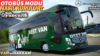 Ets2 148 Otobüs Modu Nasil Kurulur? Sağanak Yağişli Havada Van - Hakkari̇ Seferi̇ 