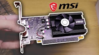 UNBOXING MSI GEFORCE GT 1030 2Gb Low Profile OC en Español! ¿En 2021? ¿Cuello de Botella?