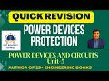 QUICK REVISION OF POWER DEVICE PROTECTION