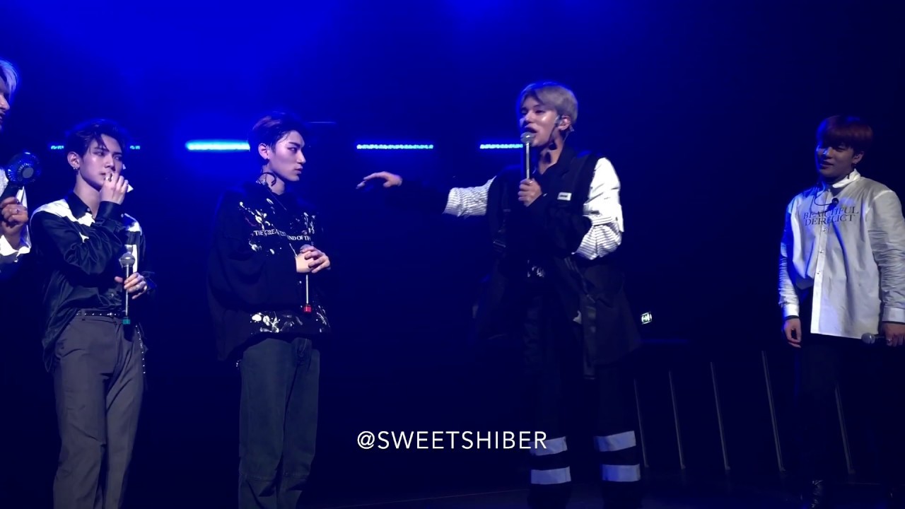 ATEEZ (에이티즈) - Wooyoung recreated Harry Potter Scene #AskATEEZinMILAN 14/04/2019