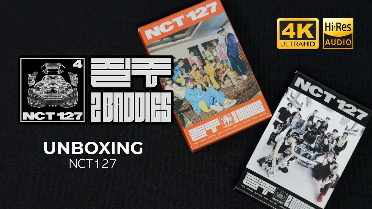 [4K/Hi-Res] UNBOXING NCT127 4th Album - 2 Baddies (NEMO / SMC ver)| 엔시티 정규4집 컴백 질주 앨범 언박싱