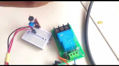 LAMPU OTOMATIS DENGAN SENSOR SUARA (Tepuk Tangan)