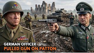 What Patton Did When a Germen Officer Pointed Pistol on Him