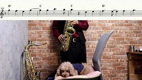 【クズの本懐】平行線【楽譜あり】サックスで吹いてみた [Sheet Music] Saxophone Cover