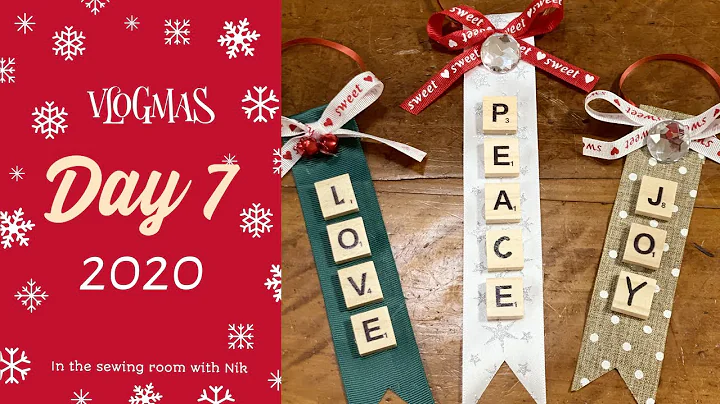 VLOGMAS Day 7- DIY Christmas Decorations