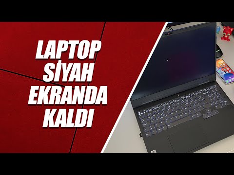 LAPTOP SİYAH EKRANDA KALDI (%100 ÇÖZÜM)