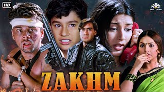 Zakhm (जख्म)Hindi Full Movie | Ajay Devgn, Sonali Bendre, Pooja Bhatt, Ashutosh Rana, Sharat Saxena Thumb
