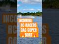 RC Boats Going CRAZY on Water #RCRacing #Action #Shorts