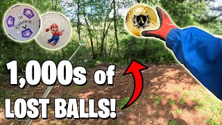I Found the World's RAREST Logos GOLF BALL HUNTING! 🤯