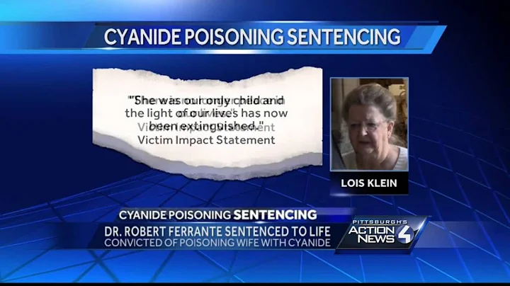 Cyanide poisoning trial: Robert Ferrante sentenced...