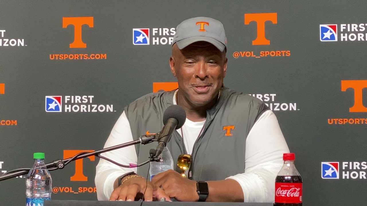 Tennessee Football: Rodney Garner talks during fall camp