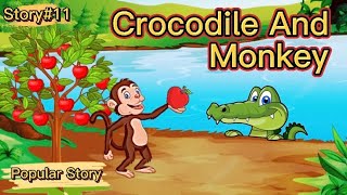 Story of Crocodile and Monkey In English | Moral story | Animated Story For Kids | Hi Kiddoos