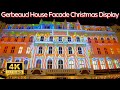 (4K) Budapest Gerbeaud Haz 2021 Christmas Light Display