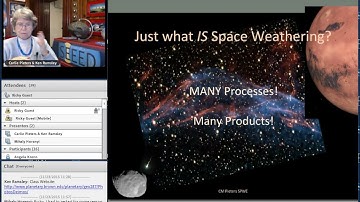 Nov 23, 2015: Space Weathering and Regolith, Dust; C. Pieters/M. Horanyi