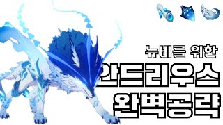 원신 | 뉴비용 안드리우스(울프의 영주) 완전 완벽 공략!!