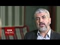 \'We want ceasefire parallel with lifting of siege on Gaza\' Hamas leader Khaled Meshaal