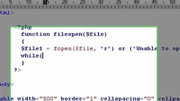 PHP Tutorial - Collect a data from a text file and to see it on a website