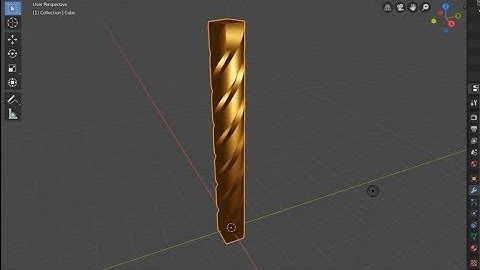 Blender 2.8 || 3D DrillBit metallic tutorial for beginners