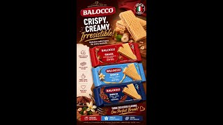 Balocco Wafers With Cocoa Flavour