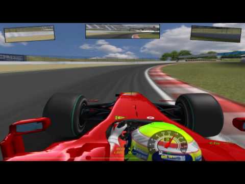 just 2 laps using the f1 2009 mod.