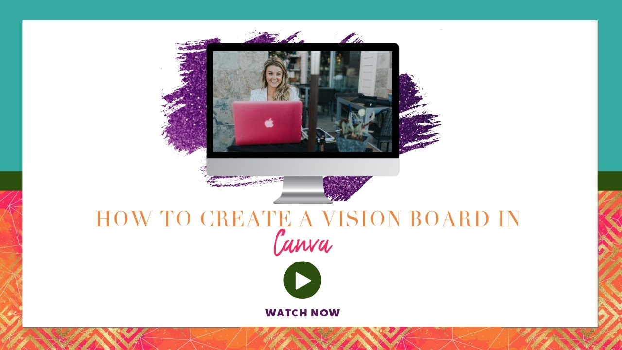 How To Create A Vision Board In Canva Youtube