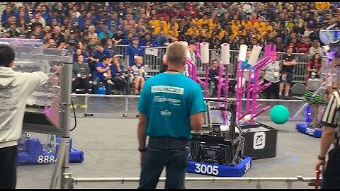 FRC 3005 RoboChargers Clean Robot Video - FRC Worlds Curie M12