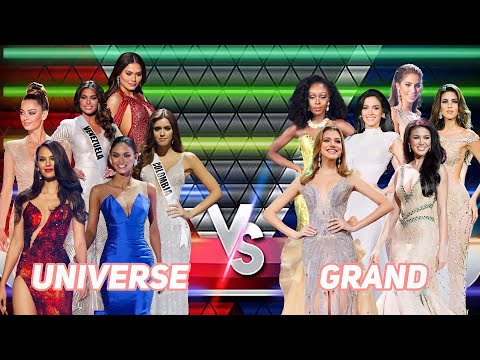MISS UNIVERSE v/s. MISS GRAND INTERNATIONAL | EVENING GOWN